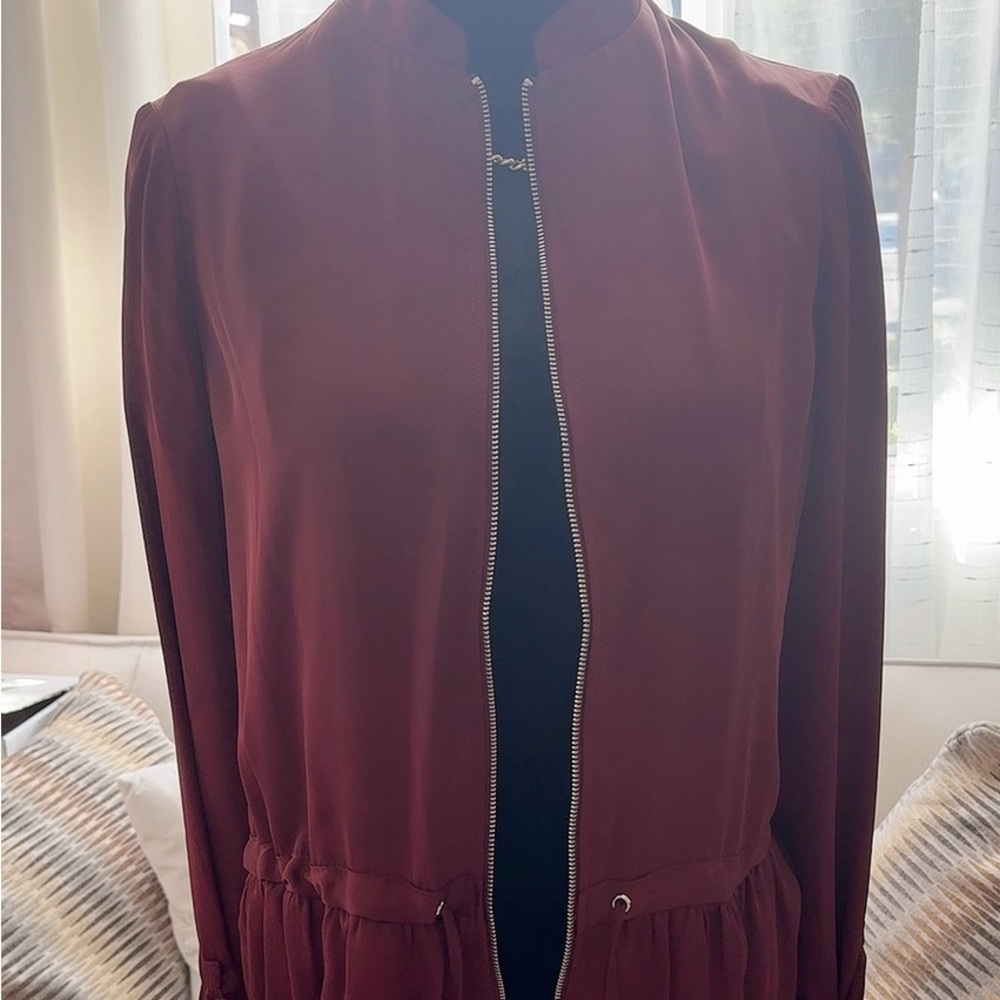 Women's Burgundy Jacket